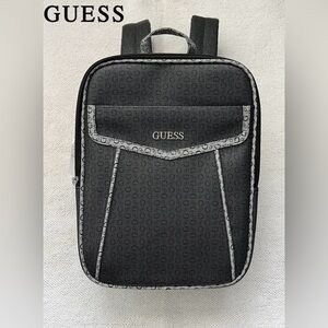 GUESS KINNEY TRAVEL BACKPACK BAG COAL LOGO AUTHENTIC UNISEX